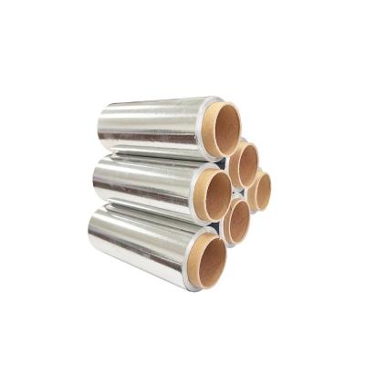 China Disposable Silver 8011 Aluminum Foil Paper Roll for Hairdressing in 20-50mic Thickness for sale