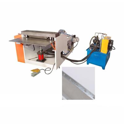 China Semi Automatic Saw Blade Press Machine for Restaurant in Aluminum Foil Roll Color Box for sale