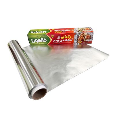 China Composited Treatment Household Kitchen Aluminum Foil Roll for Barbecue Food Packaging for sale