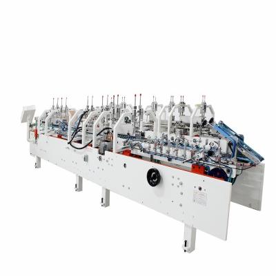 China 350mm Max. Workable Width Electric Driven Box Folder Glue Machine for Packaging Solutions for sale