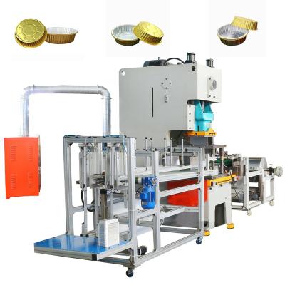 China 2023 Wood Packaging Production Line for Disposable Aluminum Foil Food Takeaway Container Making Machine for sale