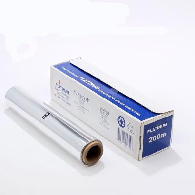 China 8011 Rollo de papel de aluminio de aleación para cocina freidora de aire revestimientos de papel 200 metros en venta