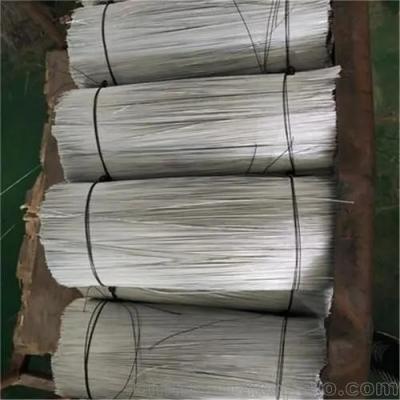China Straight Baling Cut Galvanized Iron Wire Binding 0.2mm for sale