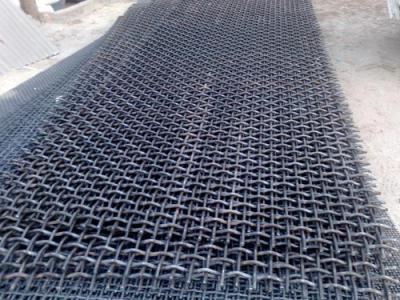 China Alkali Resistant Vibrating Screen Wire Mesh Rod Double Sided Bending Strong Durable for sale