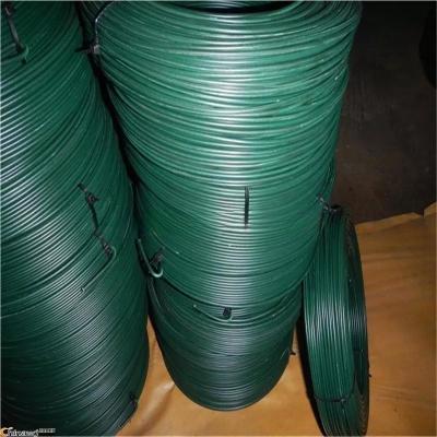 China 12 16 18 20 Gauge Pvc Iron Wire Green For Construction Wire Mesh for sale