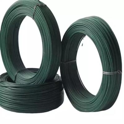 China Plastic Coated Iron Green Binding Wire 3.2mm for sale