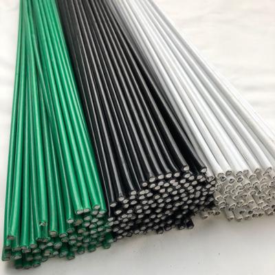 China Green Cut 1.6mm Pvc Coated Iron Wire For Binding for sale