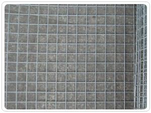China 1*1Inch Low Carbon Steel Insulation Welded Steel Wire Mesh For Wall Protection for sale