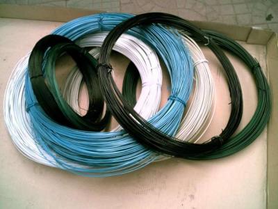 Chine Q195 SAE1008 a galvanisé le PVC de fil de fer a enduit le fil de Gi à vendre