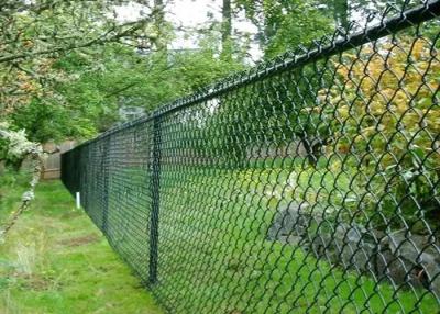 China 4ft Heavy Duty Chain Link Fence Vinyl Coated 50x50mm for sale