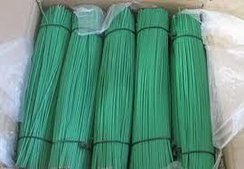 China PVC Coated Reinforcement Tie Wire 500mm Straight Cut Metal Binding Wire 500 MPa for sale