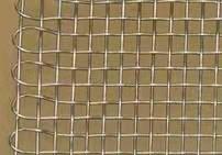 China Galvanized Crimped Wire Mesh Solid Wrapped Edge Gin Plain Weave Mesh for sale
