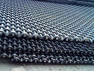 China Rede de arame frisada de aço inoxidável de Mesh Manganese Steel Vibrating Screen do fio à venda