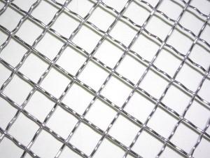 China Galvanized Stainless Woven Wire Mesh 6mm Steel Crimped Wire Cloth for sale