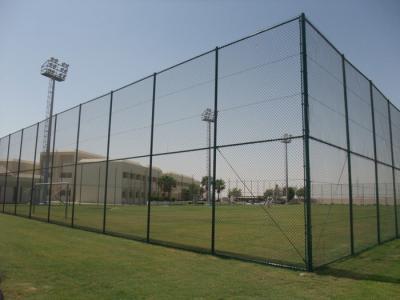 China Anti Rust Stadium Diamond Chain Link Fence 3000×4000mm for sale