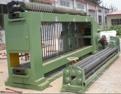 China 60x80mm 80x100mm 100x120mm Gabion Mesh Weaving Machine for sale