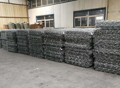 China Hexagonal Shape Gabion Wire Mesh Baskets 6*8 Cm Retaining Wall River Slope Protection for sale