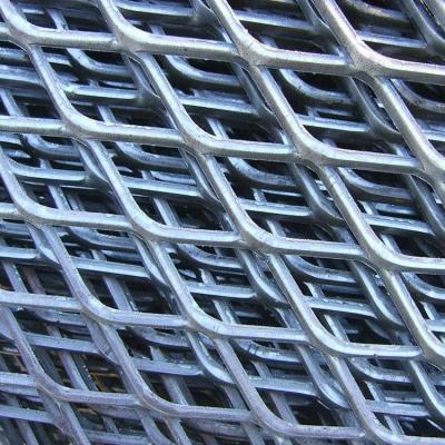 China Aluminium Hot Dip Galvanized Expanded Wire Mesh Heavy Duty 10x25mm for sale