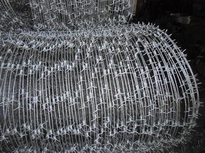 China Corrosion Resistant Galvanized Steel Barbed Wire Hot Dip Single Strand for sale