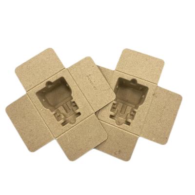 China Ecofriendly Molded Pulp Containers Dry Press Technique Waterproof for sale