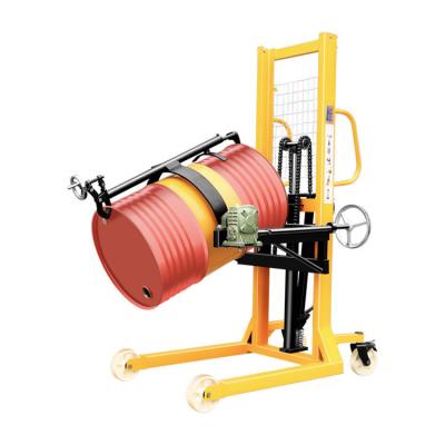 China Versatile Manual Handler Hydraulic Drum Lifter Handling Equipment Oil en venta