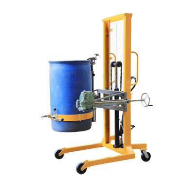 China Manual 400kg Hydraulic Oil Drum Stacker Lifter 800mm 1230*850*2080mm en venta