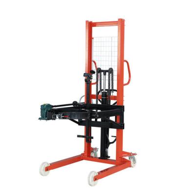 China DT500 Portable Hydraulic Drum Lifter 0.12mps Vertical 205l Handling Cart for sale