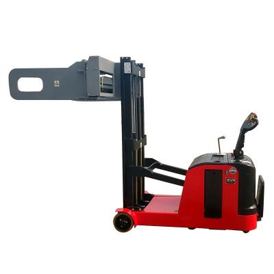 China 500kg Load Capacity Electric Clamp Stacker 2500mm Height With Bale Clamp for sale