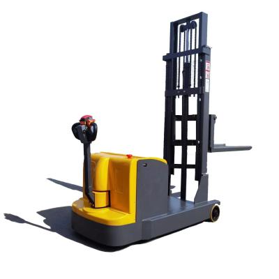 China High quality full electric counterbalanced walkie pallet pedestrian stacker 1ton 3meter with CE certificate en venta