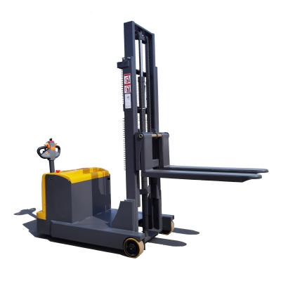 China High quality full electric counterbalanced walkie pallet pedestrian stacker 1ton 3meter with CE certificate for sale