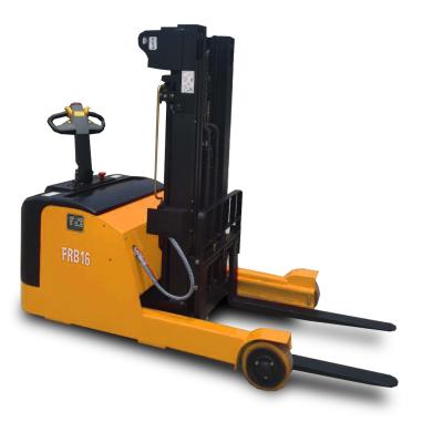 China 6M Triplex Mast 1.5T Walkie Forward  Electric Pallet Stacker for sale