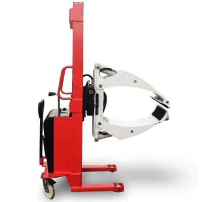 China Compact 1600mm 200kg Paper Roll Stacker Movers Gripper Te koop