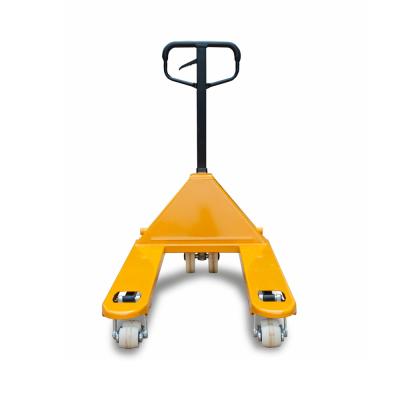 China 68kg 550x1220mm Pu Wheel Manual Hydraulic Hand Pallet Truck Jack for sale