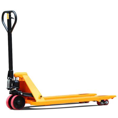 China 2.5t 2500kg AC DF Hand Pump Operated Lift Pallet Truck for sale