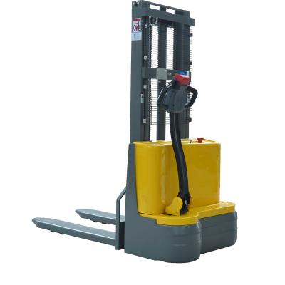China Integrated 1.5T DC Motor 2.2KW Walkie 3.5m Pallet Lift Stacker for sale