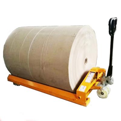 China RPT 200mm Extended Paper Roll Lifting Hydraulic Hand Pallet Truck for sale