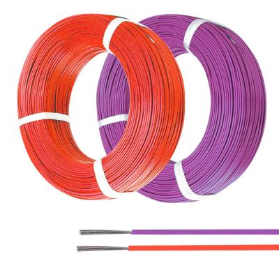 China 600V High Temperature Resistant FEP ETFE PFA Insulated Lead Wire for sale