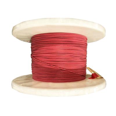 China Silver Plated Copper 250 Degree PTFE Insulation Wire Heat Proof for sale