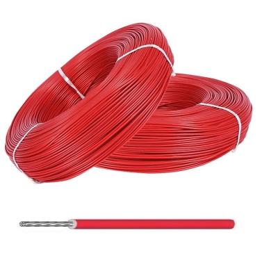 China El alambre de cobre de alta temperatura PFA de 20 indicadores cubrió color rojo en venta