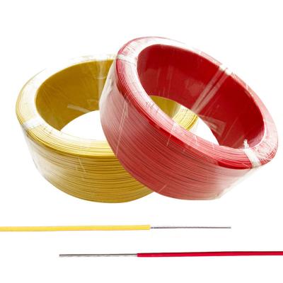 China 600V PFA Insulated High Voltage Copper Wire 250 Degree Various Colors for sale