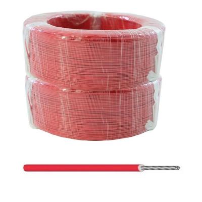 China El alambre cubierto Teflon del AWG de la resistencia térmica 22 niquelan el alambre de cobre revestido en venta