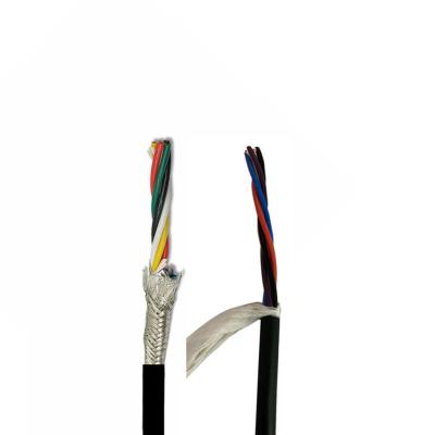 China High Flex Robotic Cable Multi Core Electrical Cable ETFE Insulation PUR Jacket for sale