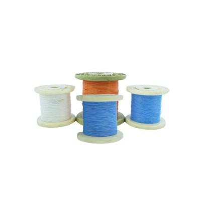 China PFA Nickel Plated Copper Wire 30 Gauge Stranded Wire high temperature Insulated for sale