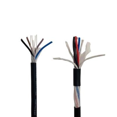 China Flexible del cable robótico de cobre multifilar de la chaqueta de PVC alto en venta