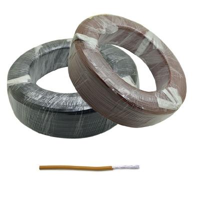 China o Teflon revestido de prata do fio de cobre Calibre de diâmetro de fios 110V 24 isolou 9 cores à venda