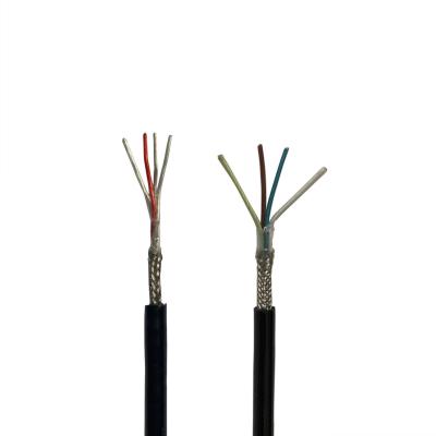 China DC500V Fluoroplastic Multi Core Control Cable 4 Core Silver Plated for sale