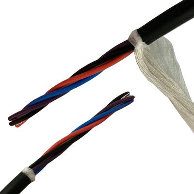 China 0.75mm Multi Conductor PVC Insulated Sheathed Cable  4 Cores for sale