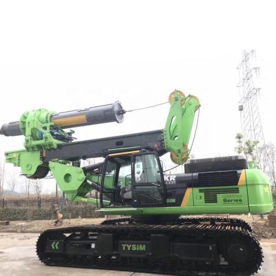 China KR360C Hydraulic Pile Machine For Engineering Mini Drilling Rig Rotary 62M for sale