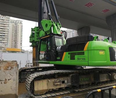 China Fundación baja rotatoria de la construcción de Driling Rig Pile Machine 560KN del espacio libre en venta