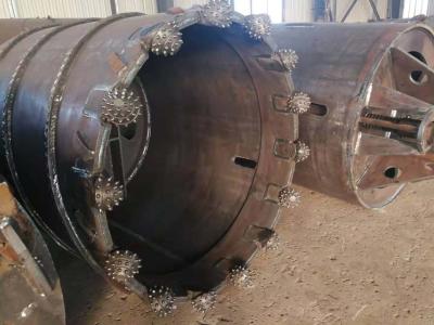 China Pile Foundation Drilling Rig Auger Bucket Grinding Stones Core Barrel Roller Cutter Bit for sale